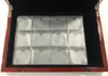 RCM Masters Club Beautiful Empty Wooden Box Holds 24 Coins **Used**