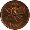 Canada: 1958 1 Cent UNC Red & Brown