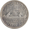 Canada: 1947 $1 Blunt 7 Silver Dollar