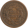 United States: 1847 1 Cent Braided Hair VG
