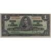 Canada: 1937 $1 Bank Of Canada Banknote Gordon-Towers D/M EF