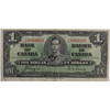 Canada: 1937 $1 Bank Of Canada Banknote Coyne-Towers T/M VF