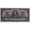 Canada: 1937 $10 Bank Of Canada Banknote Gordon-Towers AU