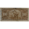 Canada: 1937 $100 Bank Of Canada Banknote Coyne-Towers B/J F *Soiled*