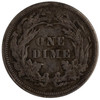 United States: 1876 10 Cent VF20