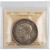 Canada: 1951 Silver Dollar ICCS MS64