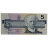 Canada: 1986 $5 Bank Of Canada Banknote ENL Choice UNC