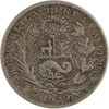 Peru: 1929 Silver 1/2 Sol