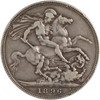 Great Britain: 1896 Silver Crown