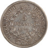 France: 1873 Silver 5 Francs