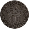 Great Britain: 1883 Silver 6 Pence Love Token "HT"