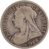 Great Britain: 1900 Silver Half Crown