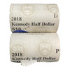 United States: 2018 Kennedy Half Dollar Roll Set P & D