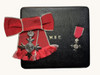 Great Britain: M.B.E. Order of the British Empire M.B.E. in Case