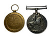 Great Britain: 1914-1918 WWI Medal Pair Killed in Action Royal Berkshire Regiment