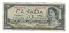 Canada: 1954 $20 Bank Of Canada Devil's Face  Banknote D/E #3