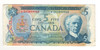 Canada: 1972 $5 Bank Of Canada Replacement Banknote *CA