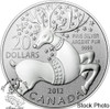 Canada: 2012 $20 "Magical Reindeer" Pure Silver Coin **Missing Sleeve**