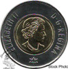 Canada: 2017 $2 Dance Coloured BU Coin Snow Tops Variety