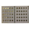 United States: 1965 - 2003 Roosevelt Dime Collection in Book - Complete! (74 pcs)