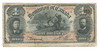 Canada: 1898 $1 Banknote - Dominion of Canada DC-13c F12