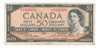 Canada: 1954 $50 Bank Of Canada Banknote Beattie-Rasminsky #5