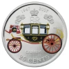 Canada: 2007 25 Cent 60th Wedding Anniversary of the Queen Oversized Coin in 2x2