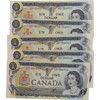 Canada: 1973 $1 Bank Of Canada Banknote Lawson-Bouey BC-46a 2 Letters 11x in Sequence