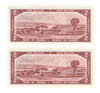 Canada: 1954 $2 Bank Of Canada Banknotes Beattie-Rasminsky BC-38b 2 in Sequence