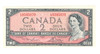 Canada: 1954 $2 Bank Of Canada Banknotes Lawson-Bouey BC-38d #4