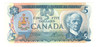 Canada: 1979 $5 Bank Of Canada Banknote Crow-Bouey BC-53b #4