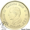 Canada: 2026 $1 FIFA World Cup Loonie Coloured BU
