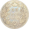 Canada: 1890H 50 Cents VG8