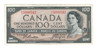 Canada: 1954 $100 Bank Of Canada Banknote Beattie-Coyne #8
