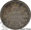 Canada: 1893 10 Cents Flt Tp 3 Obv 5 G4