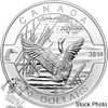 Canada: 2014 $10 O Canada Goose Silver Coin