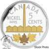 Canada: 2015 5 Cent Legacy of the Canadian Nickel 6 Silver Coin Set