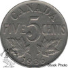 Canada: 1936 5 Cent F12