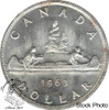 Canada: 1963 $1 MS62