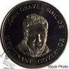 Canada: 1977 City of London Trade Dollar Coin - John Graves Simcoe