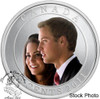 Canada: 2011 25 Cent  H.R.H. Prince William of Wales & Miss Catherine Middleton Wedding Celebration Coin