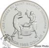 Canada: 1988 $1 Saint-Maurice Ironworks BU Silver Dollar Coin