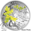 Canada: 2016 $20 Jewel of the Rain: Bigleaf Maple Silver Coin