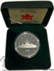 Canada: 2003 $1 Uncrowned Portrait of Queen Elizabeth II Proof Silver Dollar Coin