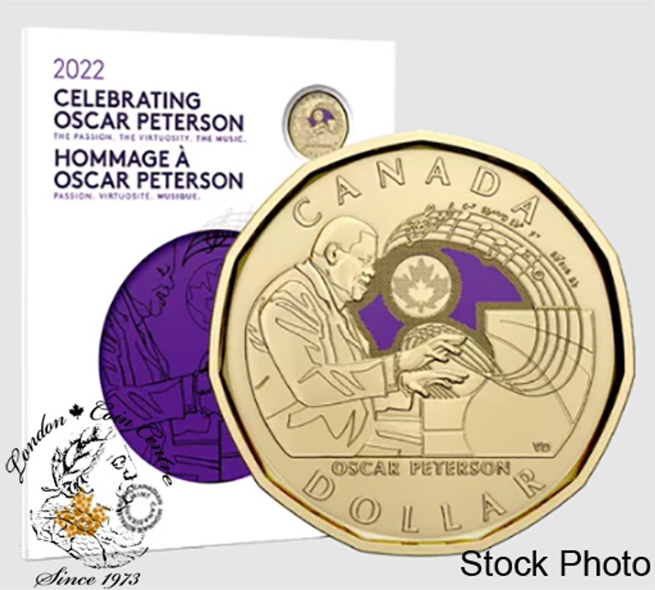 Canada 2022 Oscar Peterson Collectors Keepsake Set London Coin