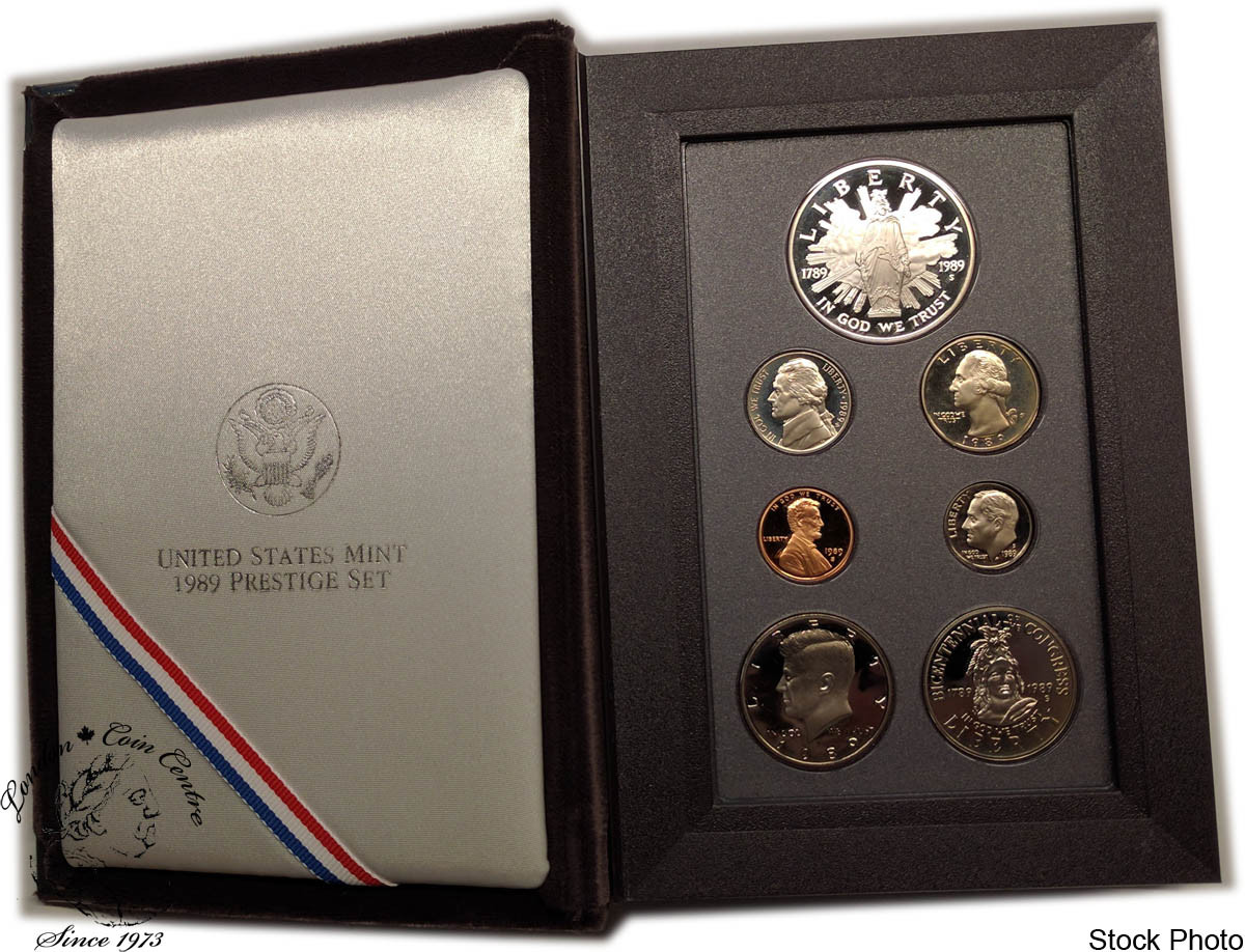 United States: 1989 Prestige Proof Coin Set - London Coin Centre Inc.