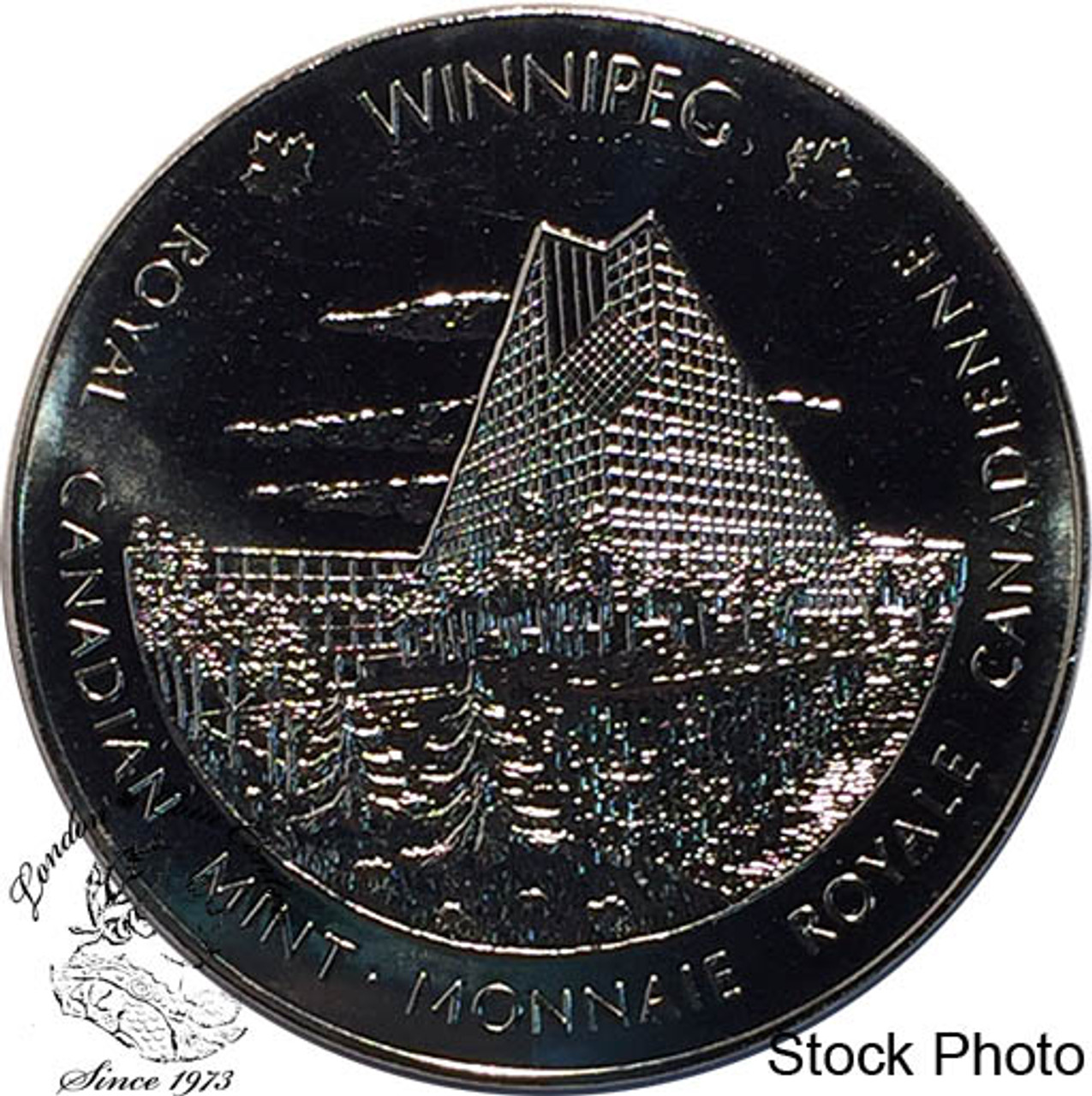CANADIAN MINT MONNAIE 記念メダル Canada: Royal Canadian Mint Ottawa & Winnipeg Medallion in