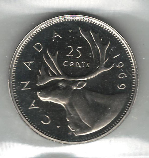 【レア3CD】  HALL 1969 2ND NIGHT Canada: 1969 25 Cent Heavy Cameo ICCS PL66 - London Coin Centre Inc.