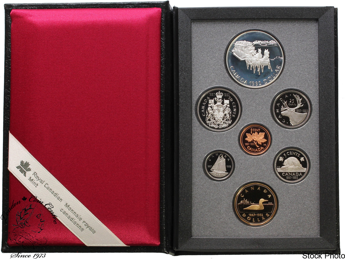 Canada: 1992 Stagecoach Double Dollar Set - London Coin Centre Inc.
