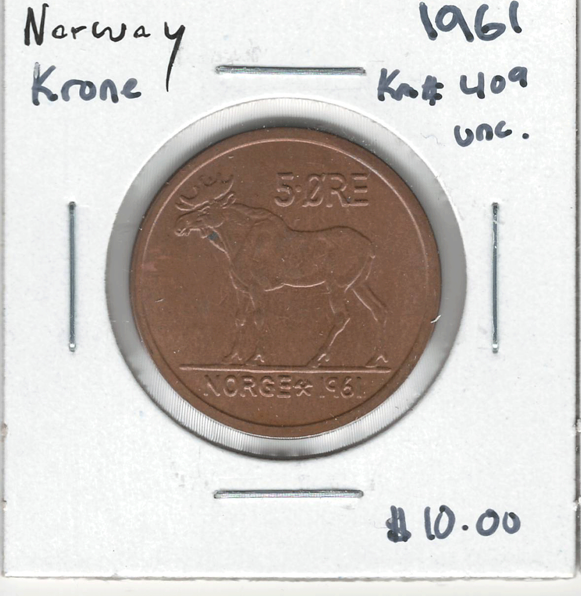 Norway: 1961 Krone UNC - London Coin Centre Inc.